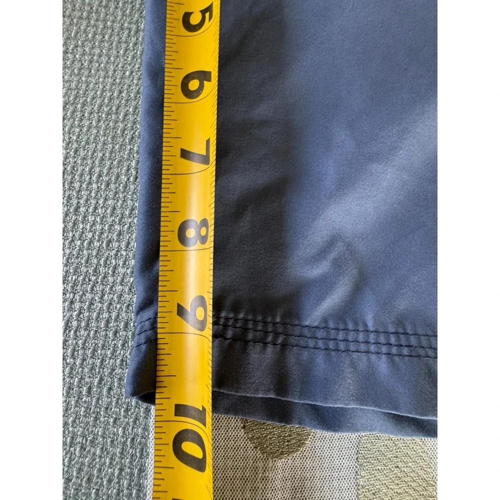 Salt Life SLX‑QD Board Shorts Men's 36x10 Skull Graphic Blue Pocket Cord Closure